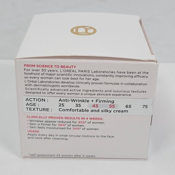 LOreal Paris Wrinkle Expert Anti-Wrinkle Intensive Day Cream 50ml NIB - Picture 2 of 5